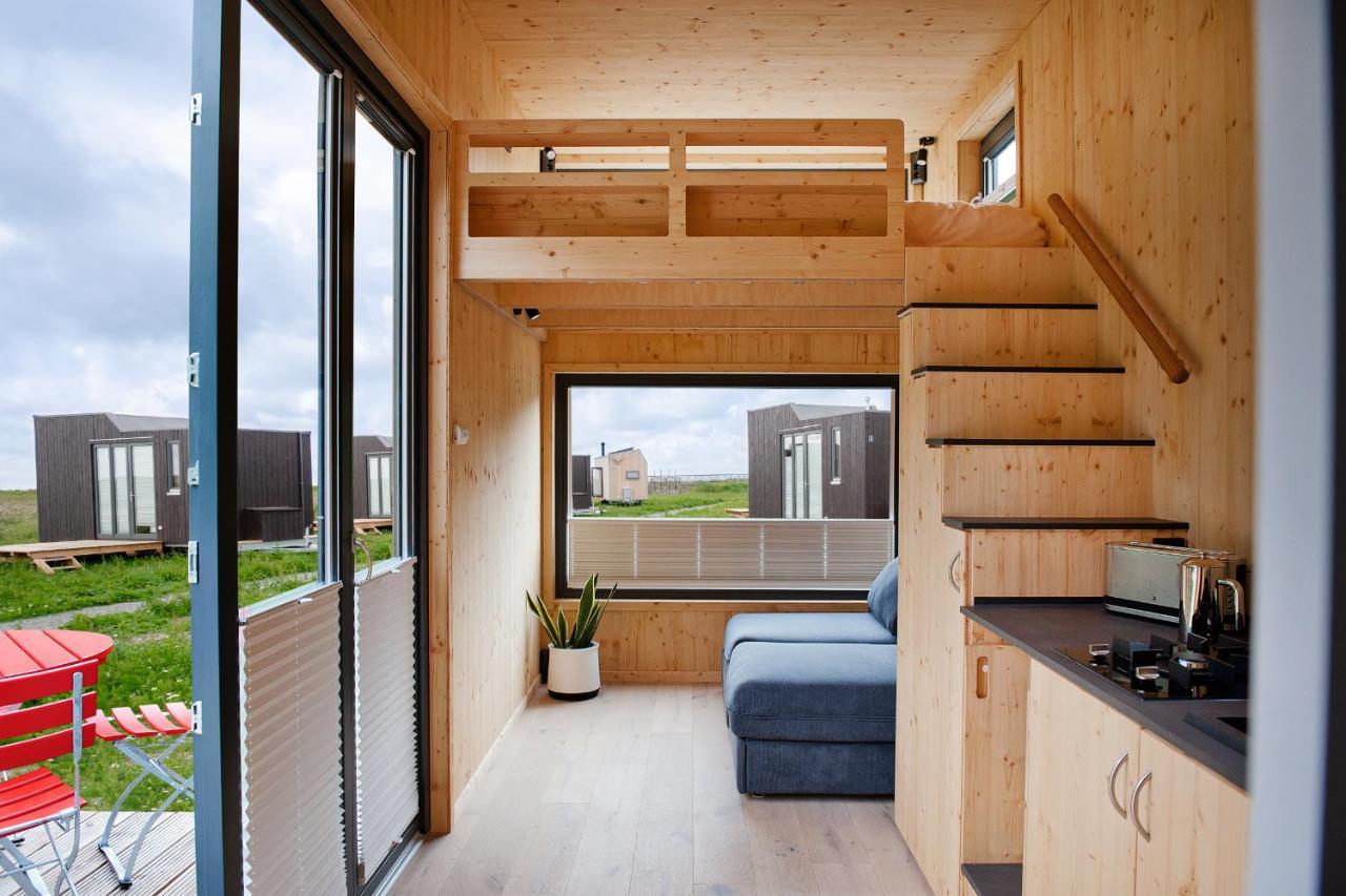 Tiny House Nature 8 Innenlage - Green Tiny Village Harlesiel كاروليننسيل المظهر الخارجي الصورة