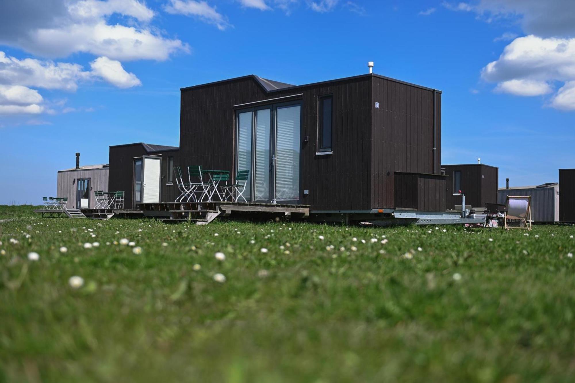 Tiny House Nature 8 Innenlage - Green Tiny Village Harlesiel كاروليننسيل المظهر الخارجي الصورة